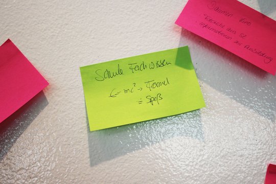 AWO Workshop bei GMF Postit