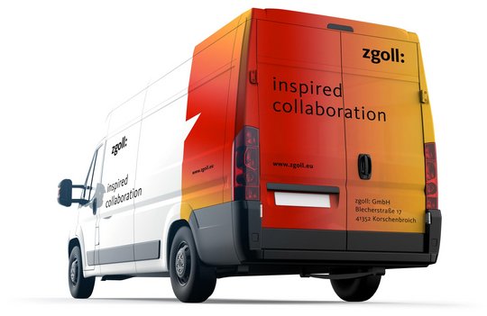 zgoll transporter crafter autobeklebung