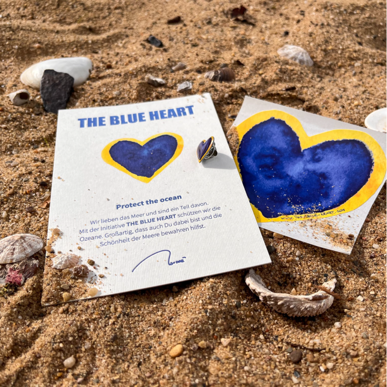Sticker The Blue Heart