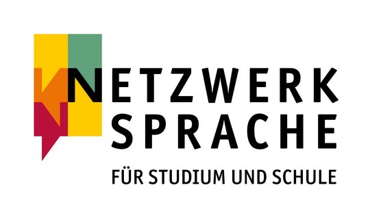 Logo für das Netzwerk Sprache mit Claim