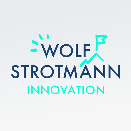 Logo mit Verlauf – Wolf Strotmann Innovation