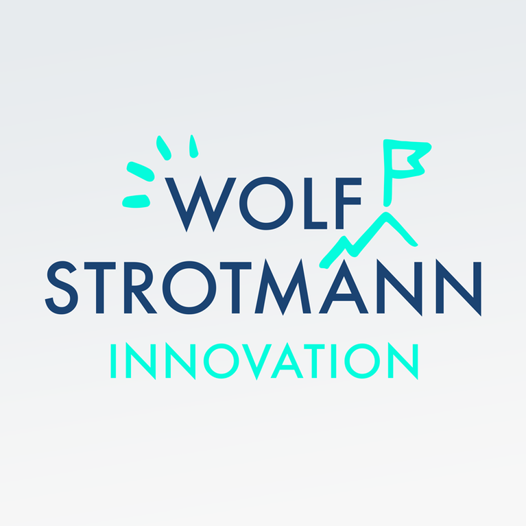 Logo mit Verlauf – Wolf Strotmann Innovation