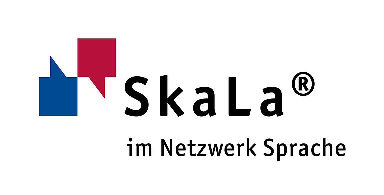 Logo Skala im Netzwerk Sprache